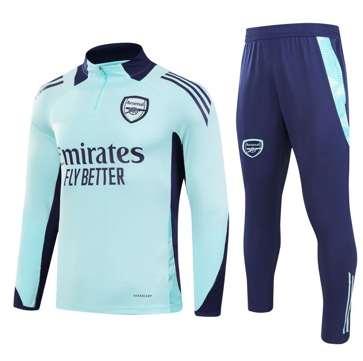 2024-25 Arsenal Blue Clearance Training Suit Kids Size 10-18