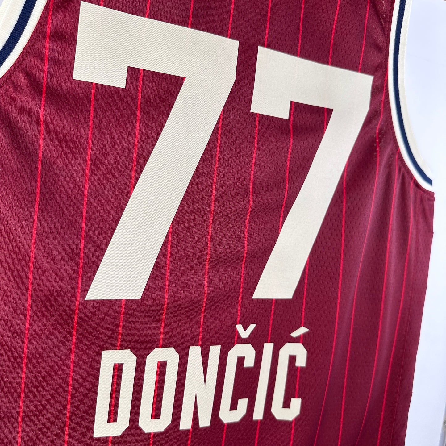 NBA 2024-25 All-Star Red No. 77 DONCIC