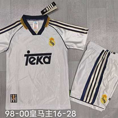 98-00 Real Madrid local NIÑOS 16-28