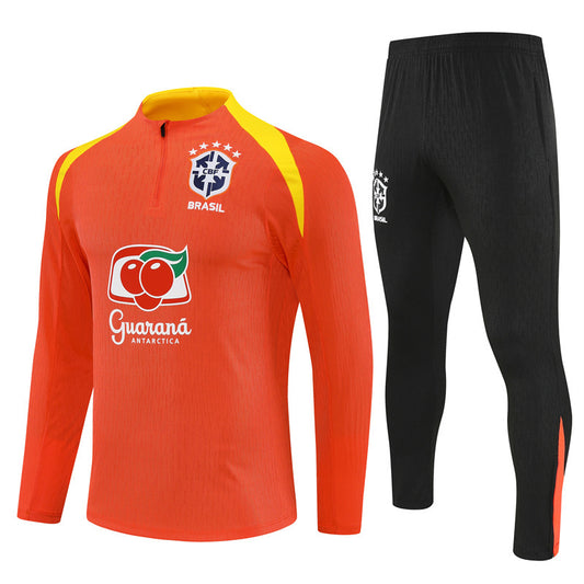 Conjunto de entrenamiento rojo del Barcelona 2024-25 (tallas S-2XL)