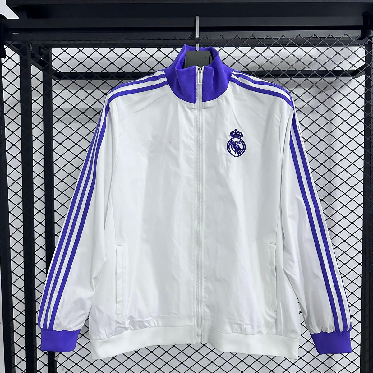 2025-26 Real Madrid Retro Windbreaker S-2XL