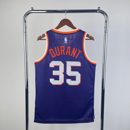 NBA 2024-25 Suns Away Purple No. 35 DURANT