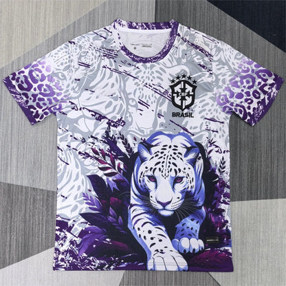 2026 Brazil White Purple Special Edition S-2XL
