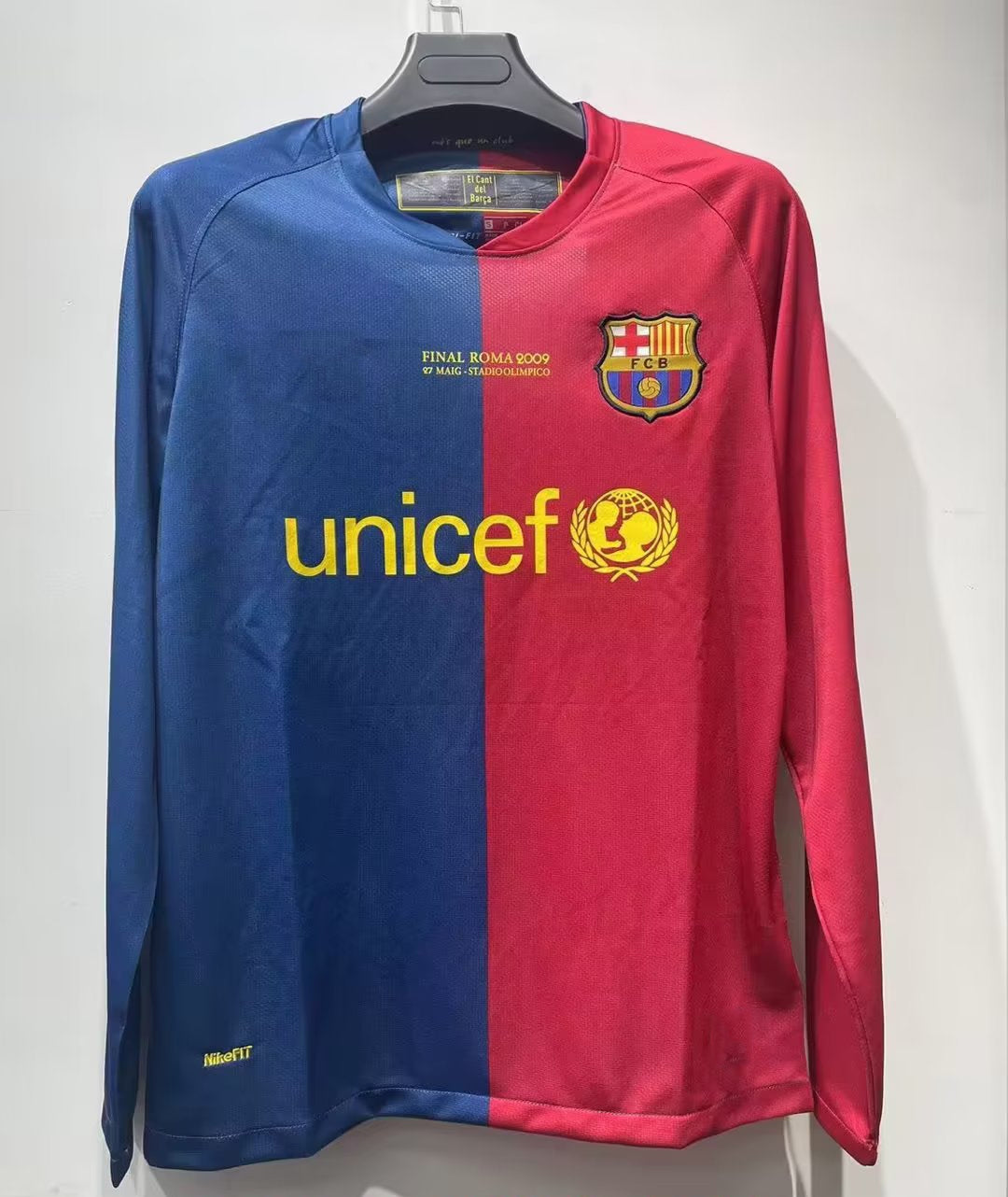 RETRO 2008-09 Barcelona Long Sleeved S-2XL