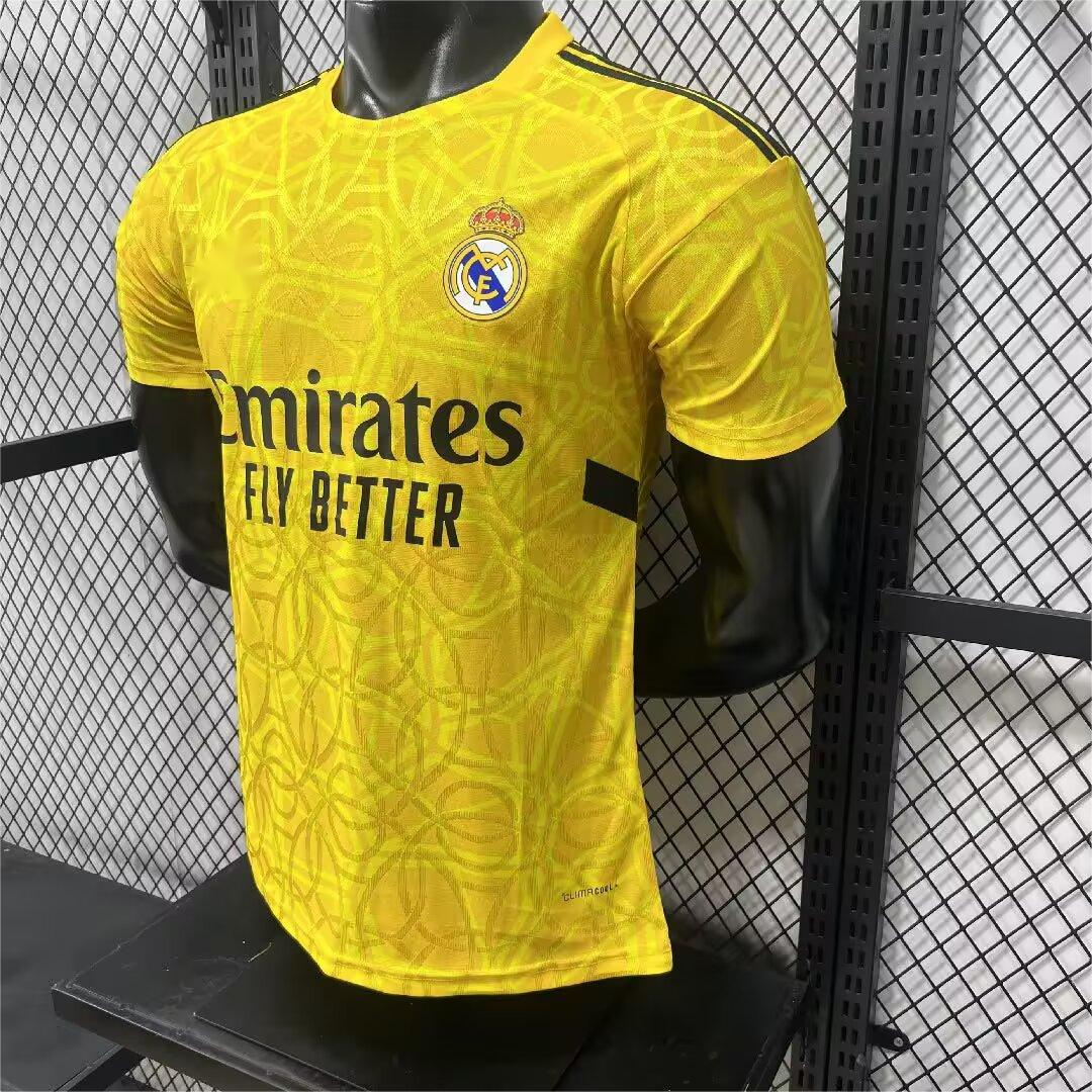 2026-27 Real Madrid Special Yellow Player S-2XL