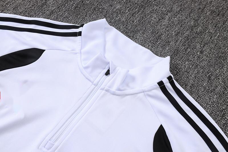 2026-27 Liverpool White Half Zip Training Suit Adults Or Children