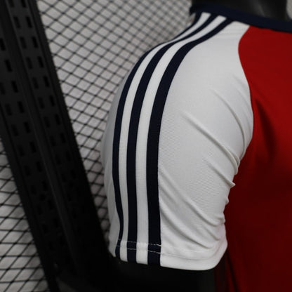 2026-27 Arsenal Originals Red with White Raglan Sleeve Home Player S-3XL