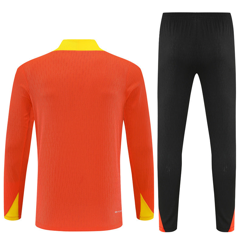 Conjunto de entrenamiento rojo del Barcelona 2024-25 (tallas S-2XL)