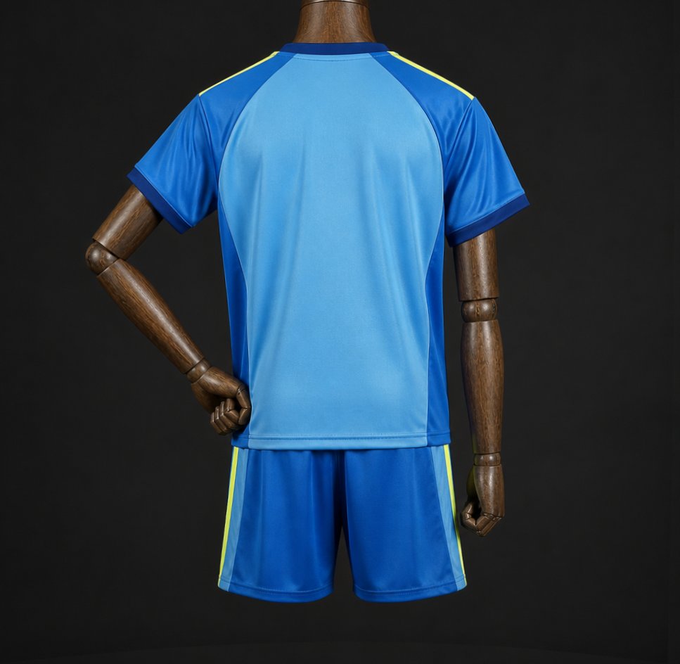 2026-27 Leeds United Blue Goalkeeper Kids Size 16-28