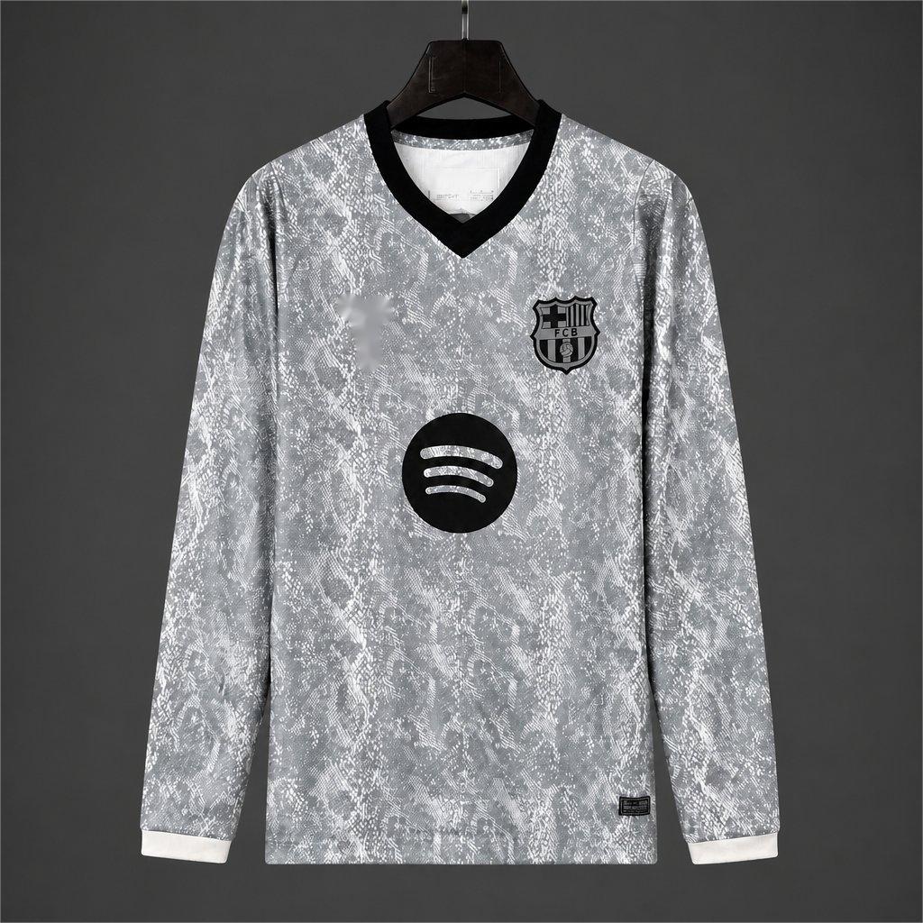 2026-27 Barcelona Goalkeeper Grey Long Sleeve S-2XL