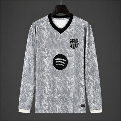 2026-27 Barcelona Goalkeeper Grey Long Sleeve S-2XL