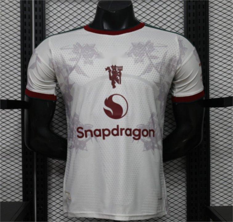 2026-27 Manchester United Away Grey White Rose Special Edition Player S-2XL
