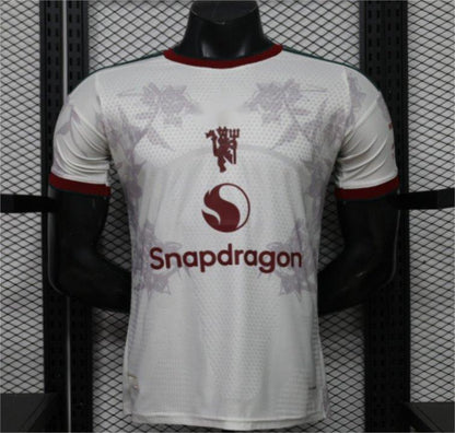 2026-27 Manchester United Away Grey White Rose Special Edition Player S-2XL