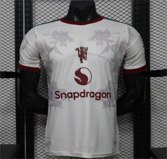 2026-27 Manchester United Away Grey White Rose Special Edition Player S-2XL