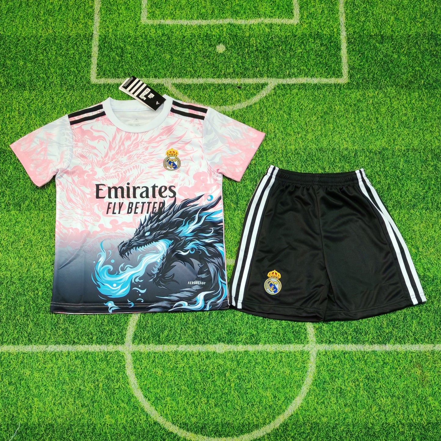 Camiseta infantil visitante del Real Madrid 2024-25
