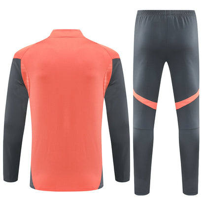 Conjunto de entrenamiento rojo del Barcelona 2024-25 (tallas S-2XL)