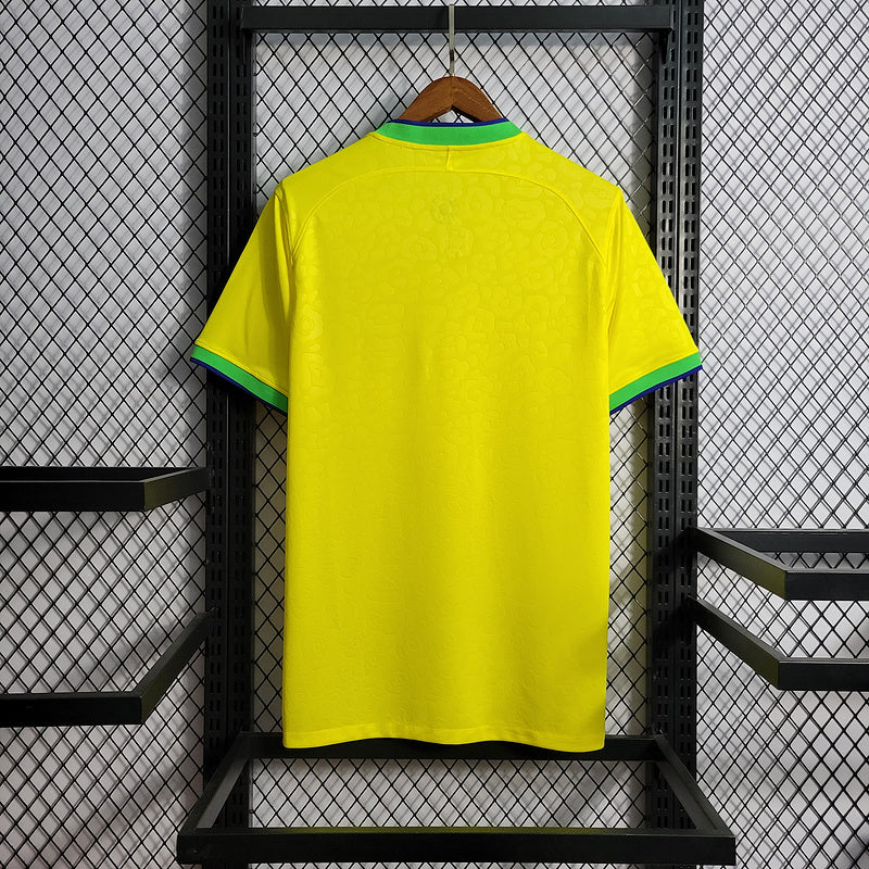 2022-23 Brazil Home National Team World Cup Size S-2XL