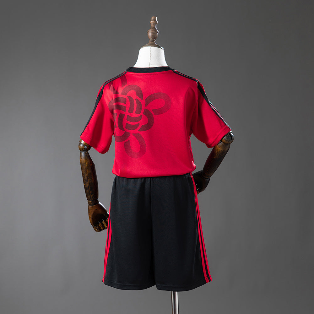 2025-26 Manchester United Historia Cultural Roja Niños TALLA 16-28