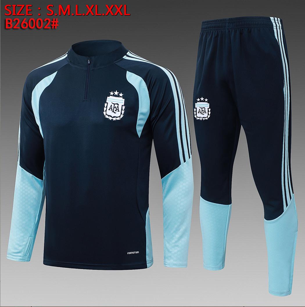 2026-27 Argentinien Ballan Half-Zip Trainingsanzug S-2XL