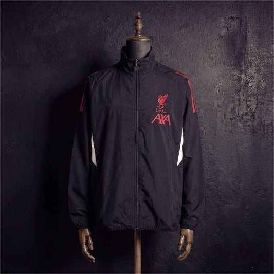 2026-27 Liverpool Black Jacket Windbreaker S-2XL