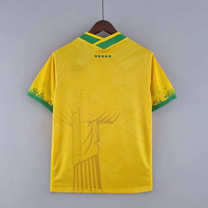 2022 Brazilian jersey special edition yellow S-2XL