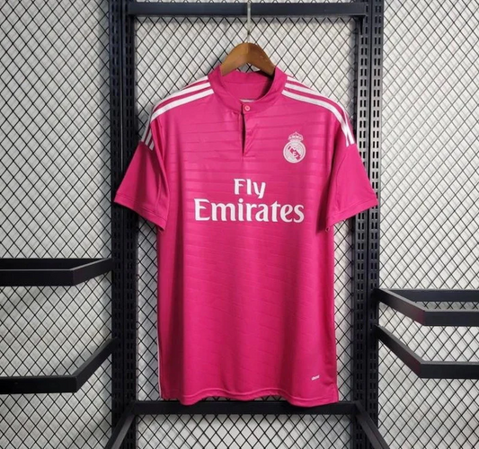 2014-15 Real Madrid Away pink Retro S-2XL