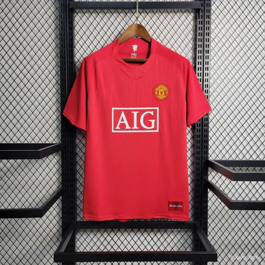 2007-08 Manchester United Home 7 Ronaldo Retro S-2XL