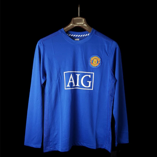 2007-08 Manchester United's third vintage long sleeved Retro