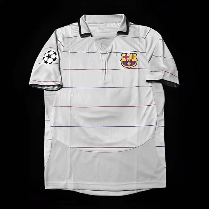 Barcelona Football Club's away jersey retro 2003 2004