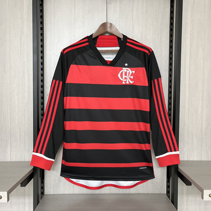 2024-25 Langarm Flamengo Heim S-XXXXL