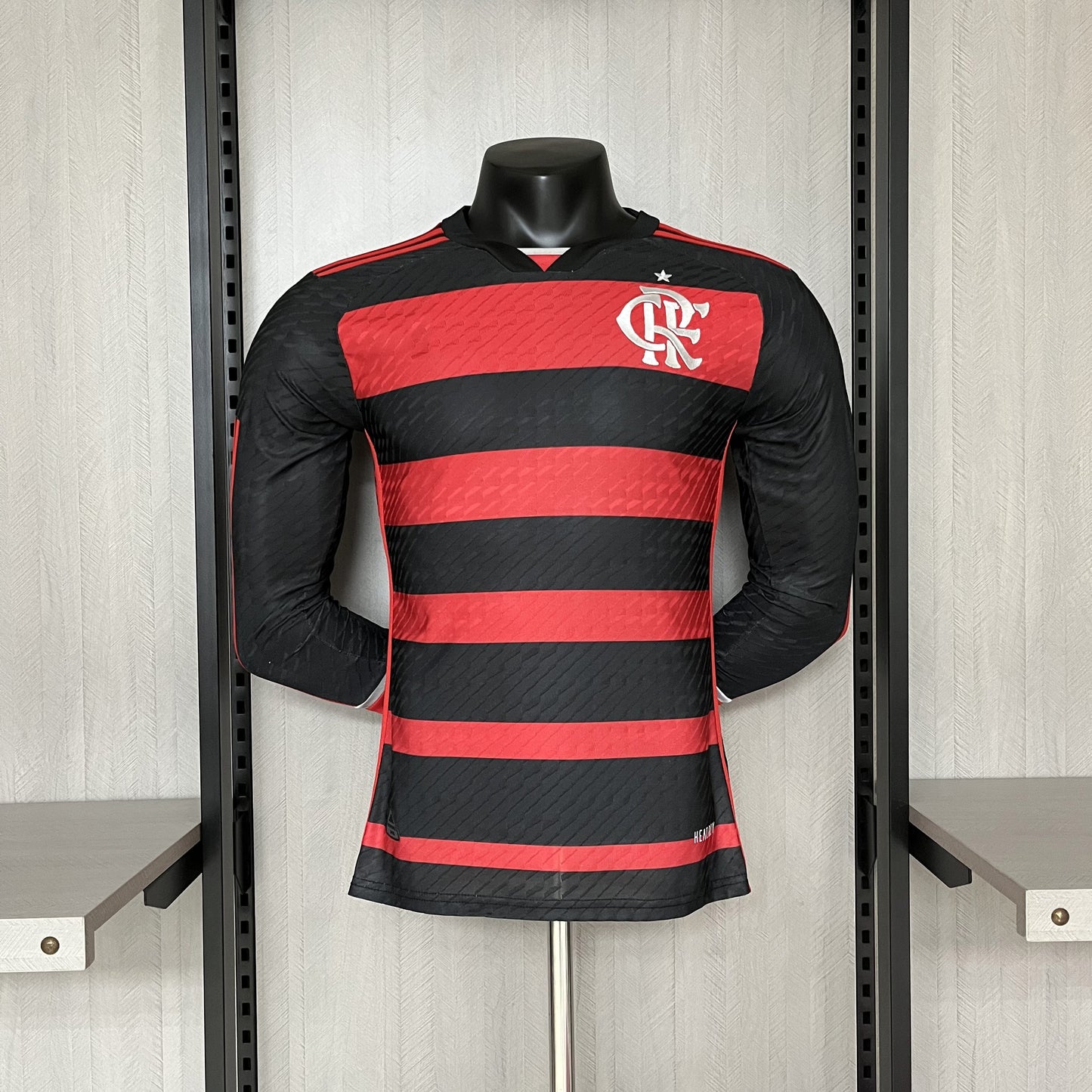 2024-25Player Edition Long Sleeve Flamengo Home S-XXXL