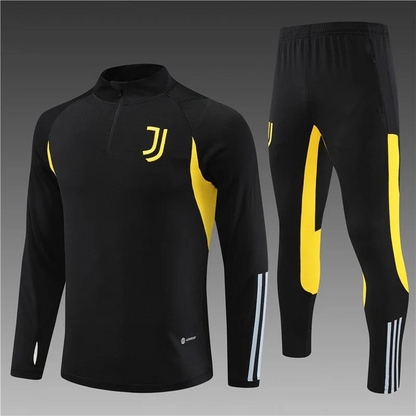 JUVENTUS NOIR-JAUNE Training Suit Kit 2023 2024