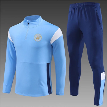 MANCHESTER CITY BLEU CLAIR Training Suit Kit 2023 2024