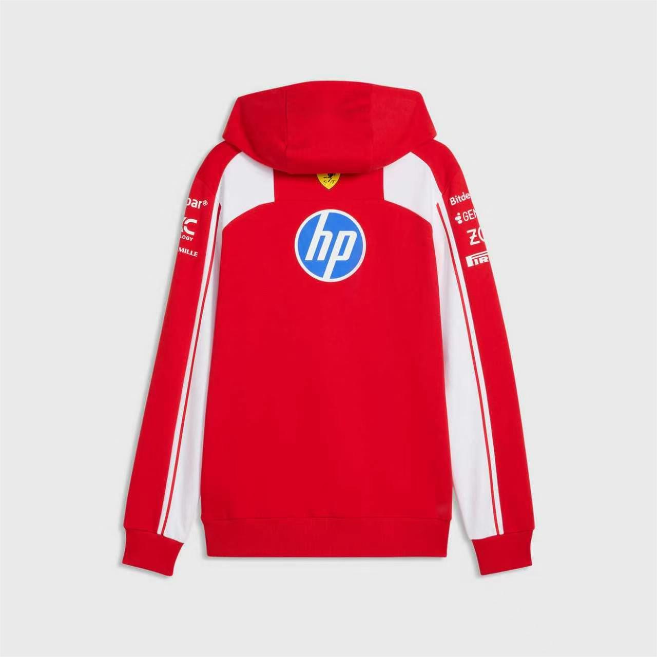 2026 F1 Ferrari Racing Suit Hoodie S-3XL