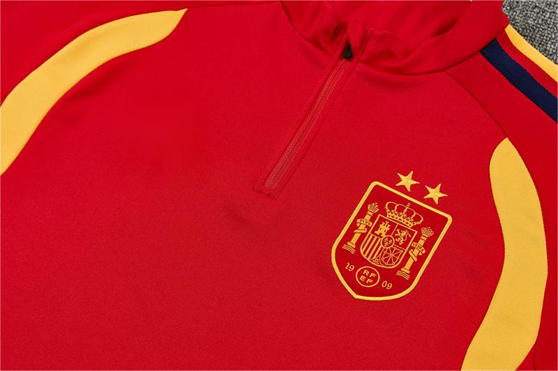 2026 Spain Red 2-Stars Edition Training Suit Adults Or Children