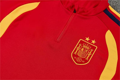 2026 Spain Red 2-Stars Edition Training Suit Adults Or Children