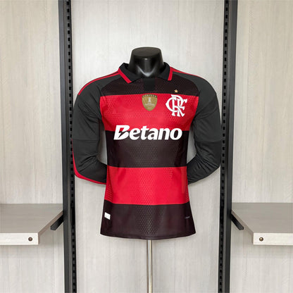 2026-27 Flamengo Home All Sponsors long-Sleeved Player S-3XL
