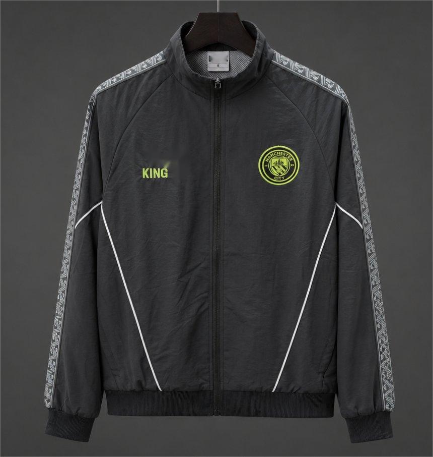 2026-27 Manchester City KING Dark Grey Windbreaker S-2XL