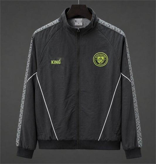 2026-27 Manchester City KING Dark Grey Windbreaker S-2XL