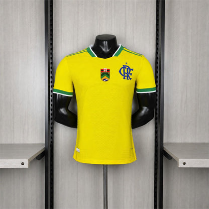 2026-27 Flamengo Yellow All Sponsors Player S-4XL