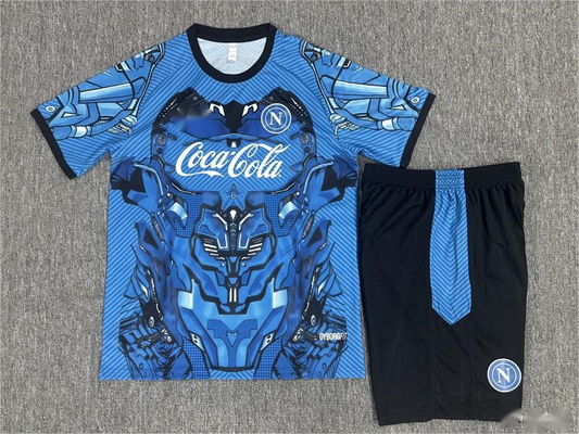 2025-26 Niños Napoli Camuflaje Celeste niños 16-28