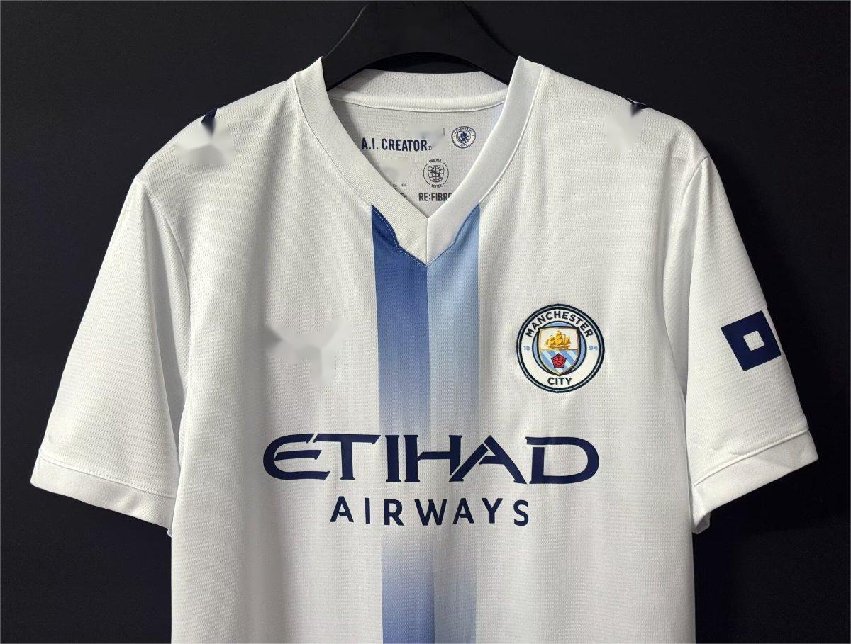 2026-27 Manchester City Third Away White S-4XL