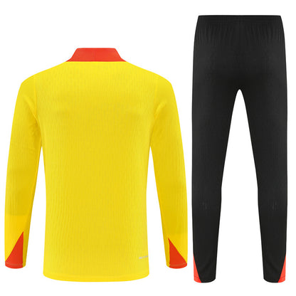 Conjunto de entrenamiento rojo del Barcelona 2024-25 (tallas S-2XL)