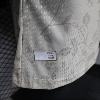 2026-27 Real Madrid Cream With Floral Pattern Special Player S-3XL