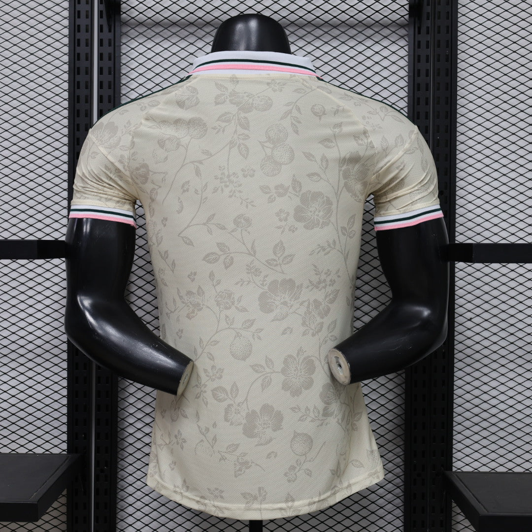 2026-27 Real Madrid Cream With Floral Pattern Special Player S-3XL