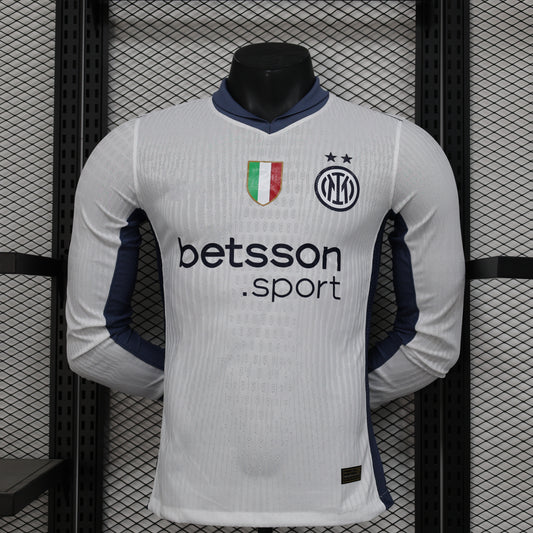 2024-25 Inter Milan Away Long Sleeve S-XXL