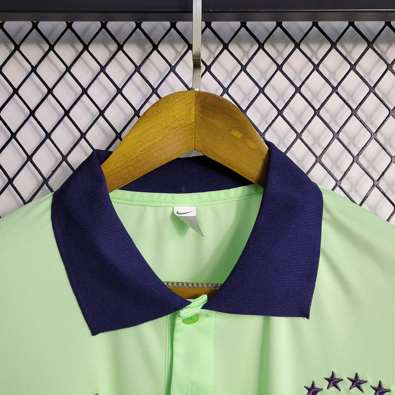 2023-24 Brazil Light Green POLO Size S-XXL