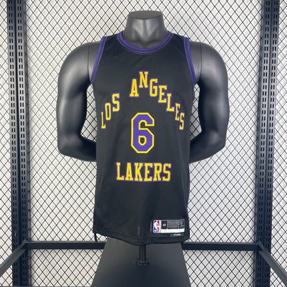 NBA 2024-25 Lakers City Edition No.6 JAMES