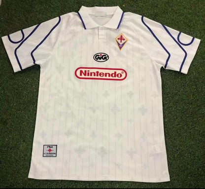 1997-98 ACF Fiorentina Away White Retro S-XXL