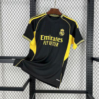 2025-26 Real Madrid Special Gold-Black S-2XL